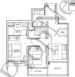 Amo Residence (D20), Apartment #513053091